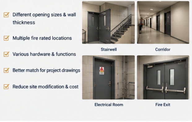 custom steel fire doors custom steel fire doors