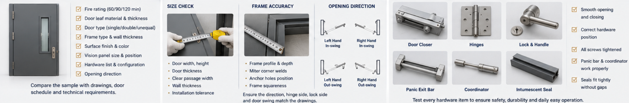 fire rated door sample checklist fire rated door sample checklist