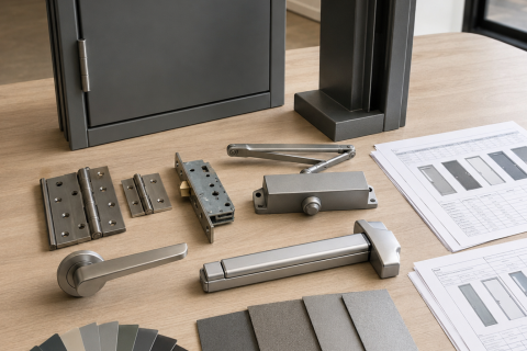 Fire Rated Steel Door Manufacturer For Hotel And Apartment Projects