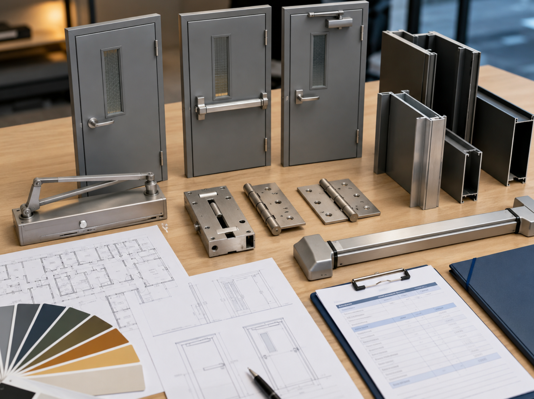 fire rated door quotation checklist