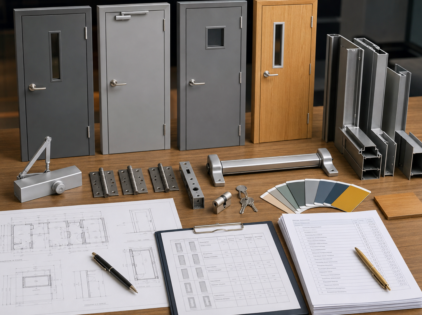 fire rated doors for project tender