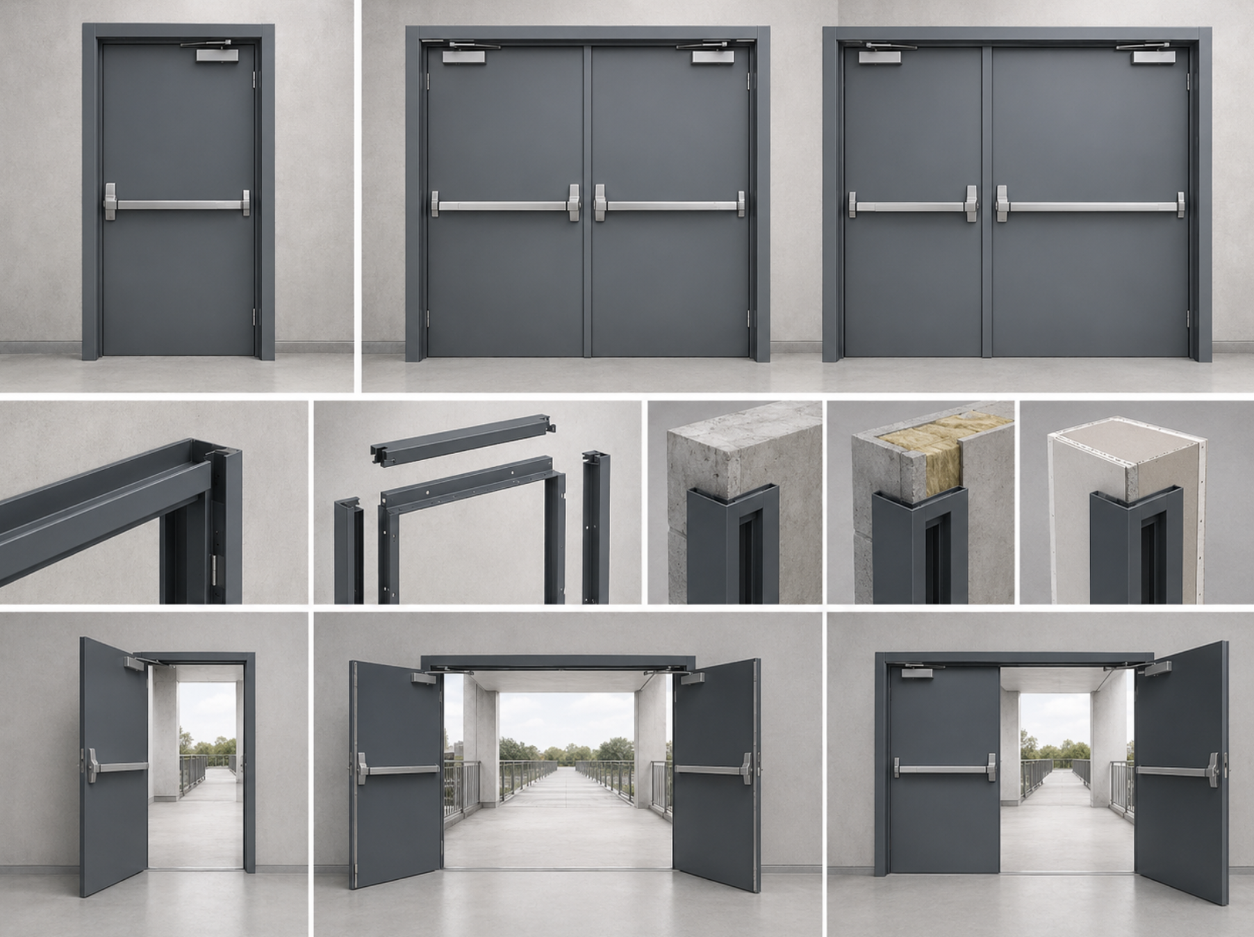 fire rated door with panic bar fire rated door with panic bar