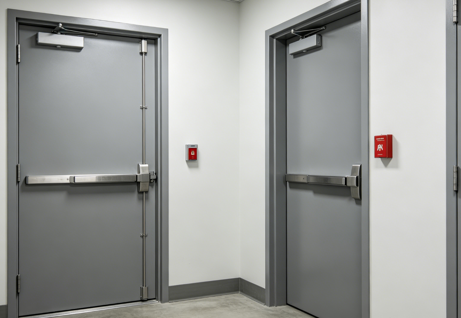 90 minute fire rated steel door supplier