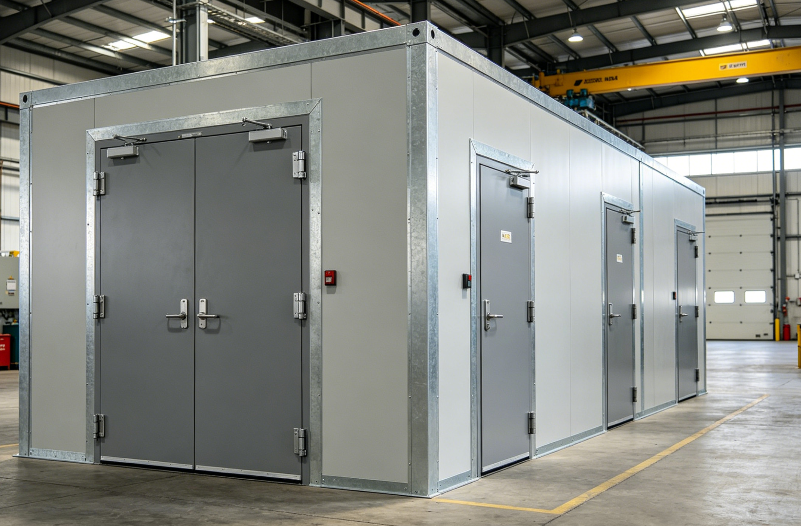 120 minute fire rated steel doors