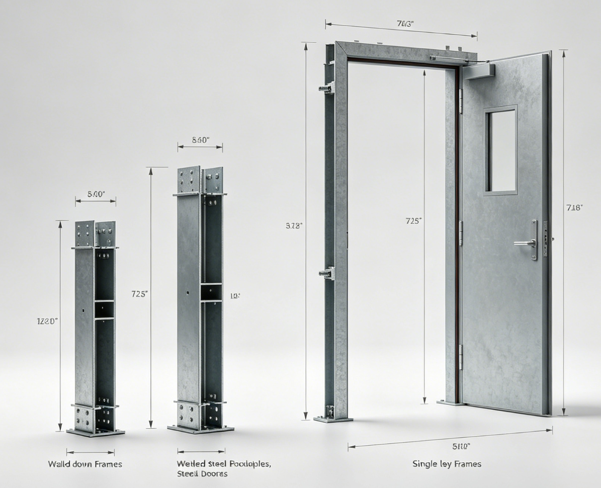 apartment fire rated steel doors