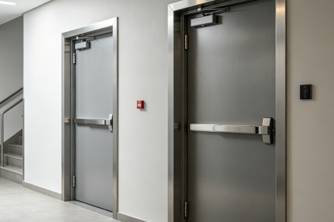 Bulk Fire Rated Door Sets From China For Hotel And Apartment Developers