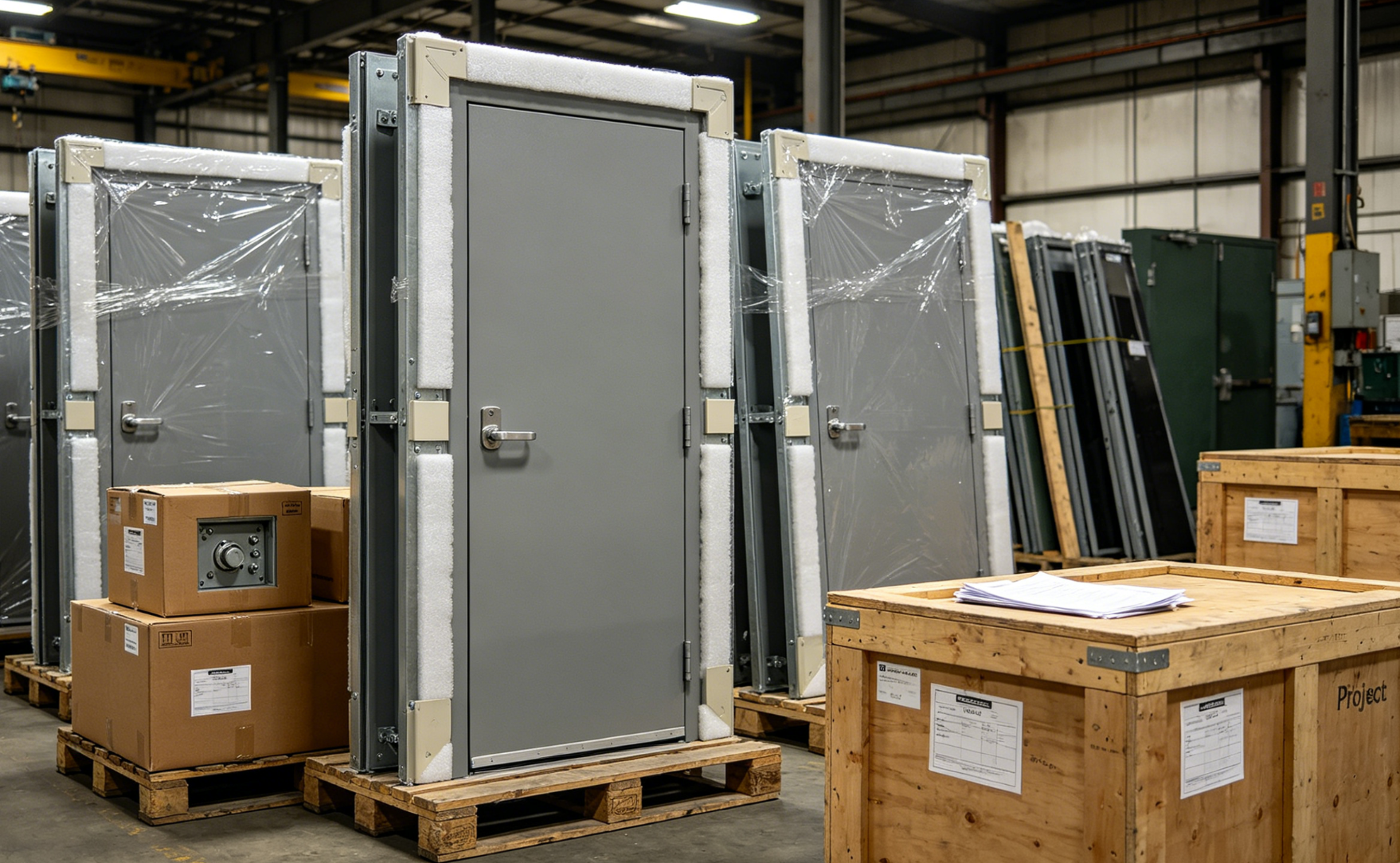 fire rated steel door export supplier