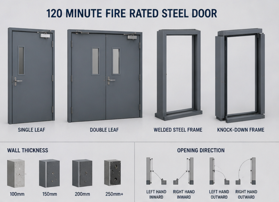 120 minute fire rated steel doors 120 minute fire rated steel doors