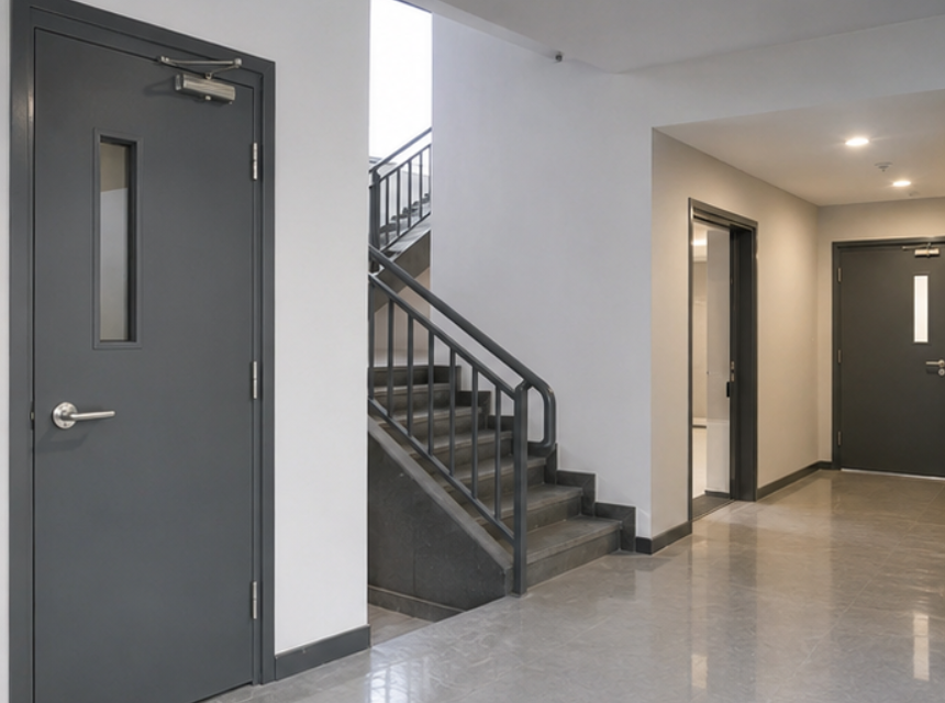 apartment fire rated door sets