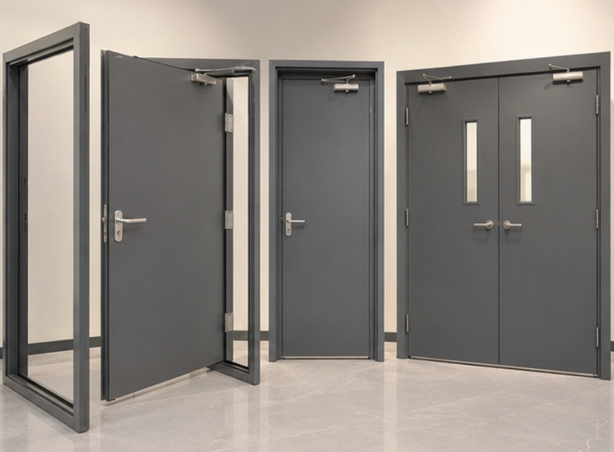 apartment fire rated doors from China