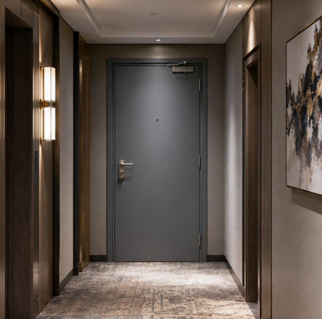 hotel fire rated steel doors