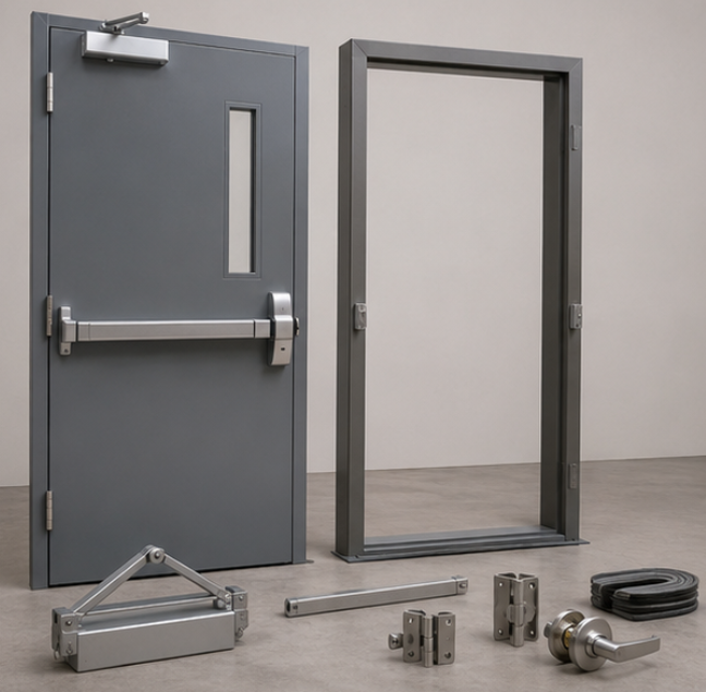 warehouse fire door supplier