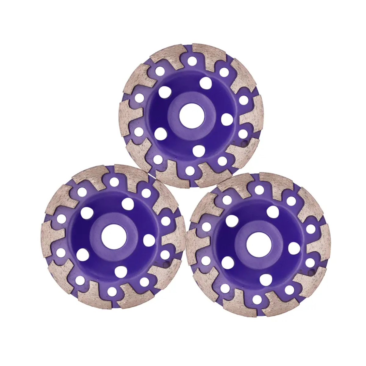 Durable 4-9inch Grinding Disc Wear Resistant Diamond Cup Grinding Wheel for Marble