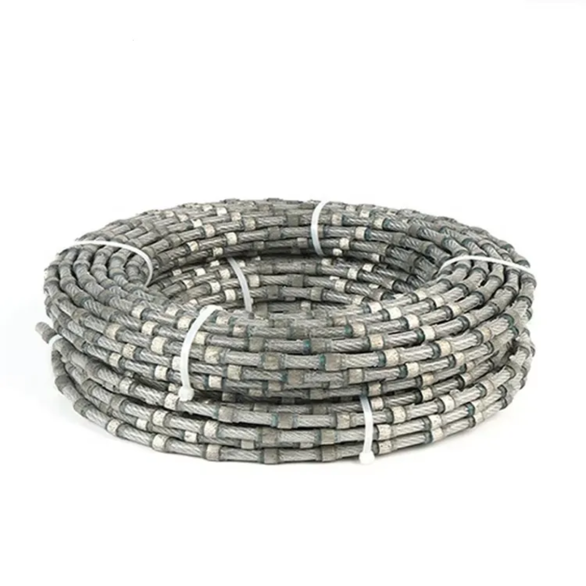 10.5 mm Diamond Beaded Wire Saw for Granite Marble Cutting