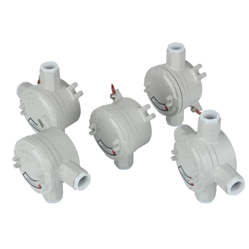 Explosion-proof Electrical Wiring Circular Junction Box Ex Proof Aluminium Box Explosion Proof Junction Box