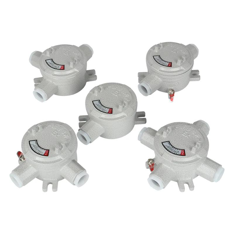 Explosion-proof Electrical Wiring Circular Junction Box Ex Proof Aluminium Box Explosion Proof Junction Box