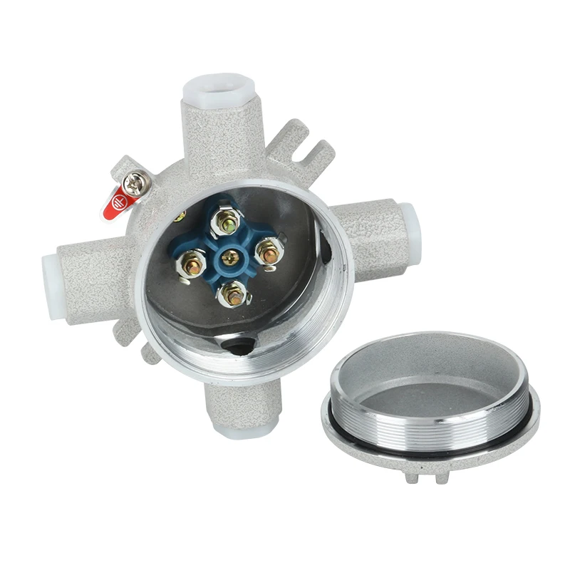 Explosion-proof Electrical Wiring Circular Junction Box Ex Proof Aluminium Box Explosion Proof Junction Box