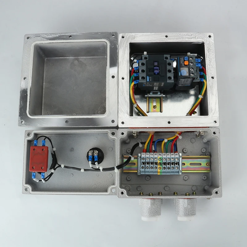 Aluminum Alloy IP65 10A Explosion Proof Magnetic Starter