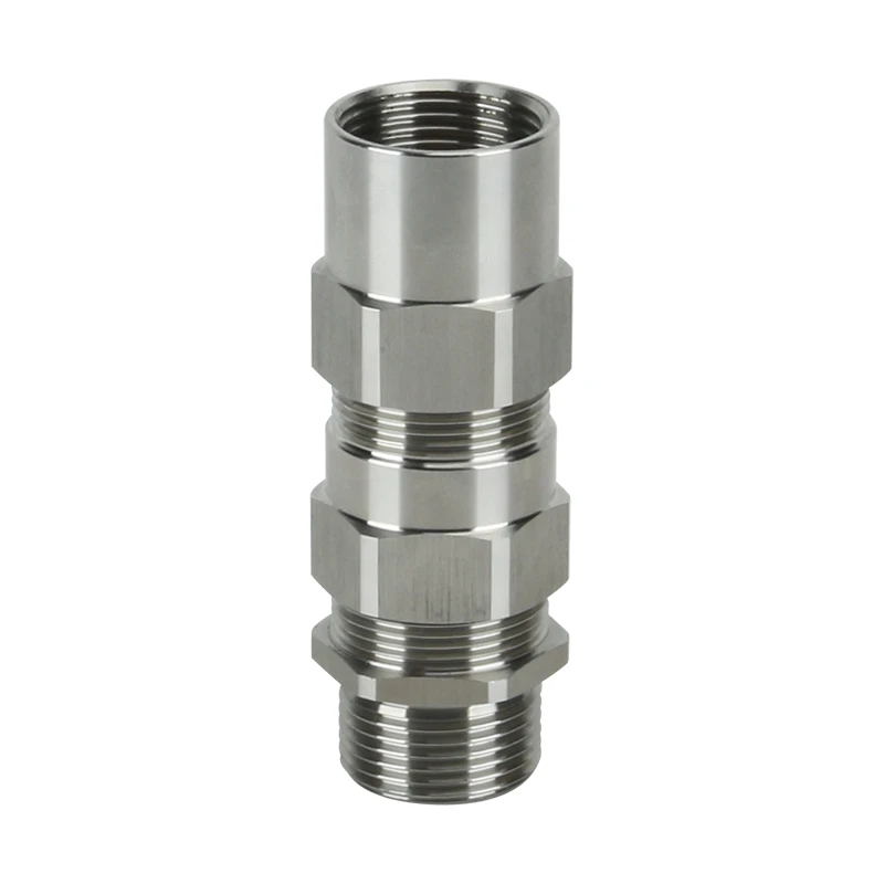 Explosion-proof Blast-proof IP66 304 Stainless Steel Armored Cable Gland