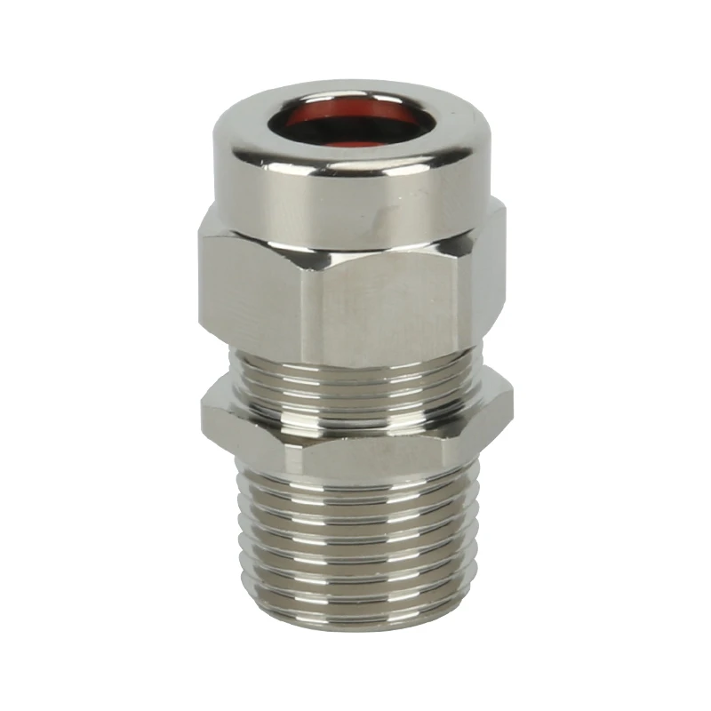 Explosion-proof Brass Nickel Plated Cable Gland and Stuffing Box
