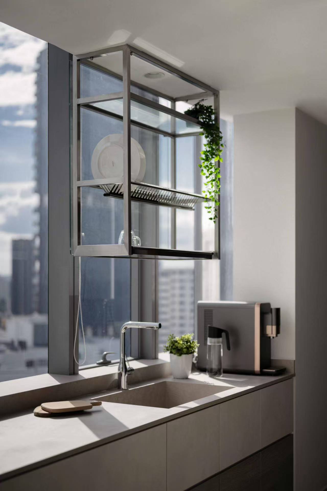 Kabinet dapur moden Singapura