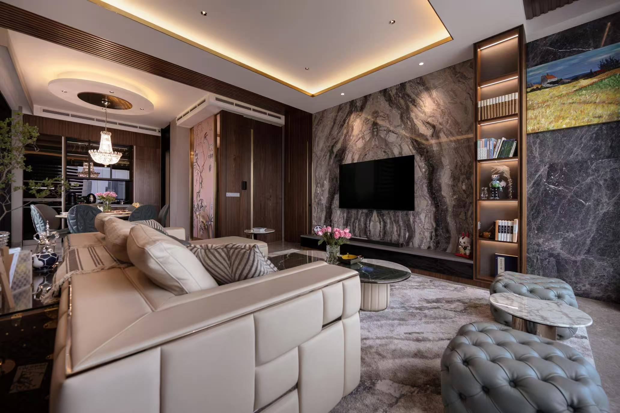 Made-to-Order Living Room Cabinets for Personalized Home