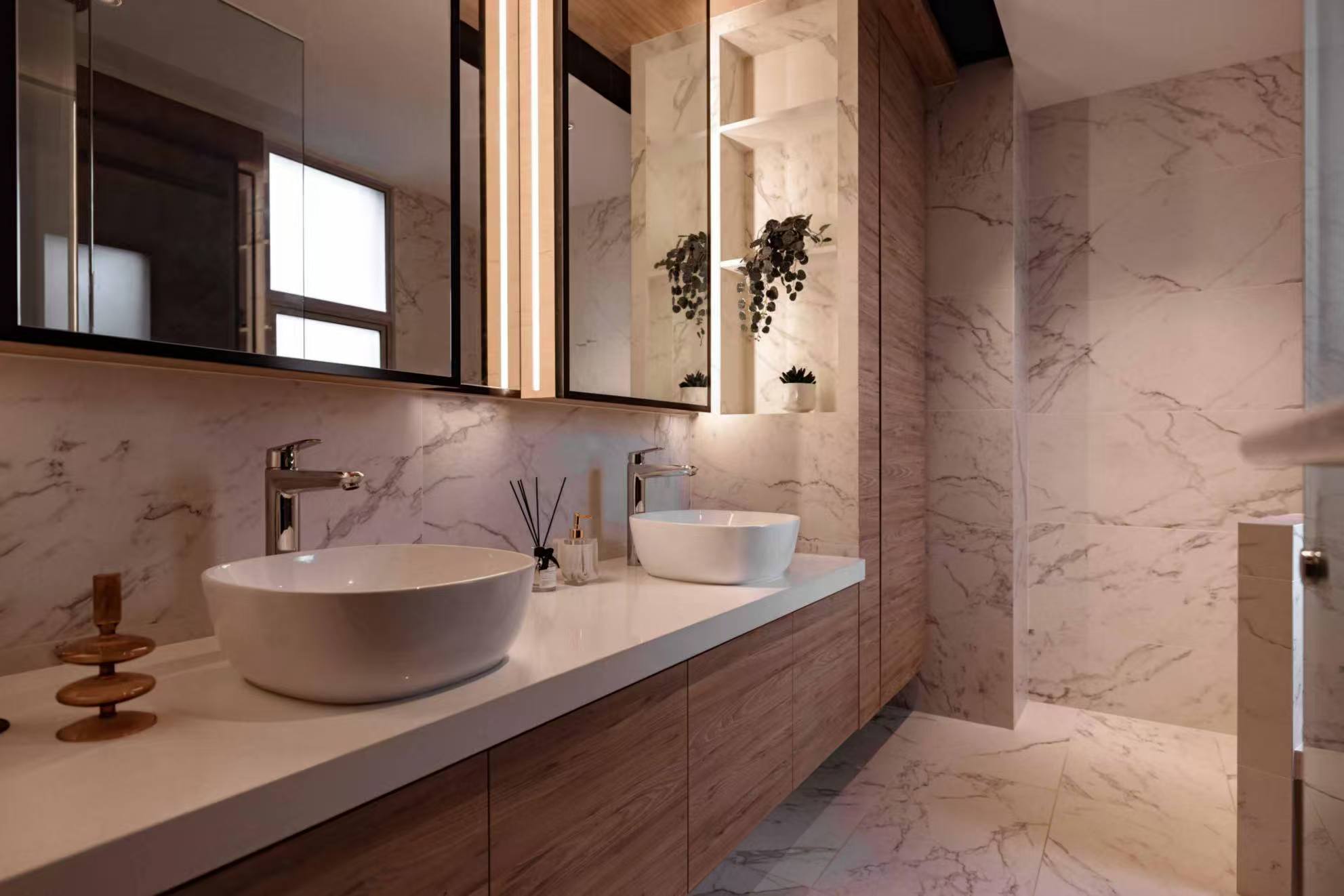 Space-saving custom cabinets for Singapore private apartments