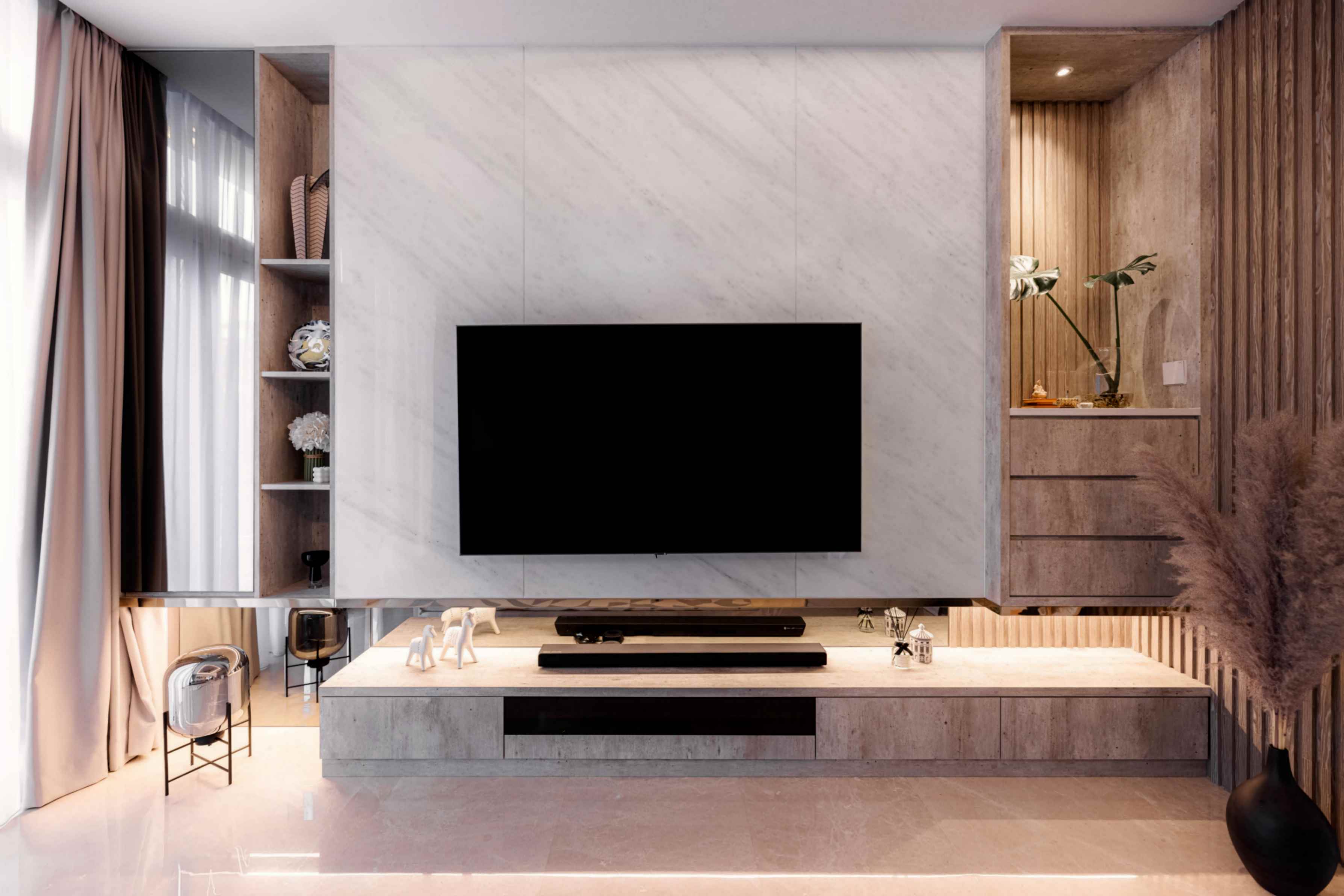 Space-saving custom cabinets for Singapore private apartments