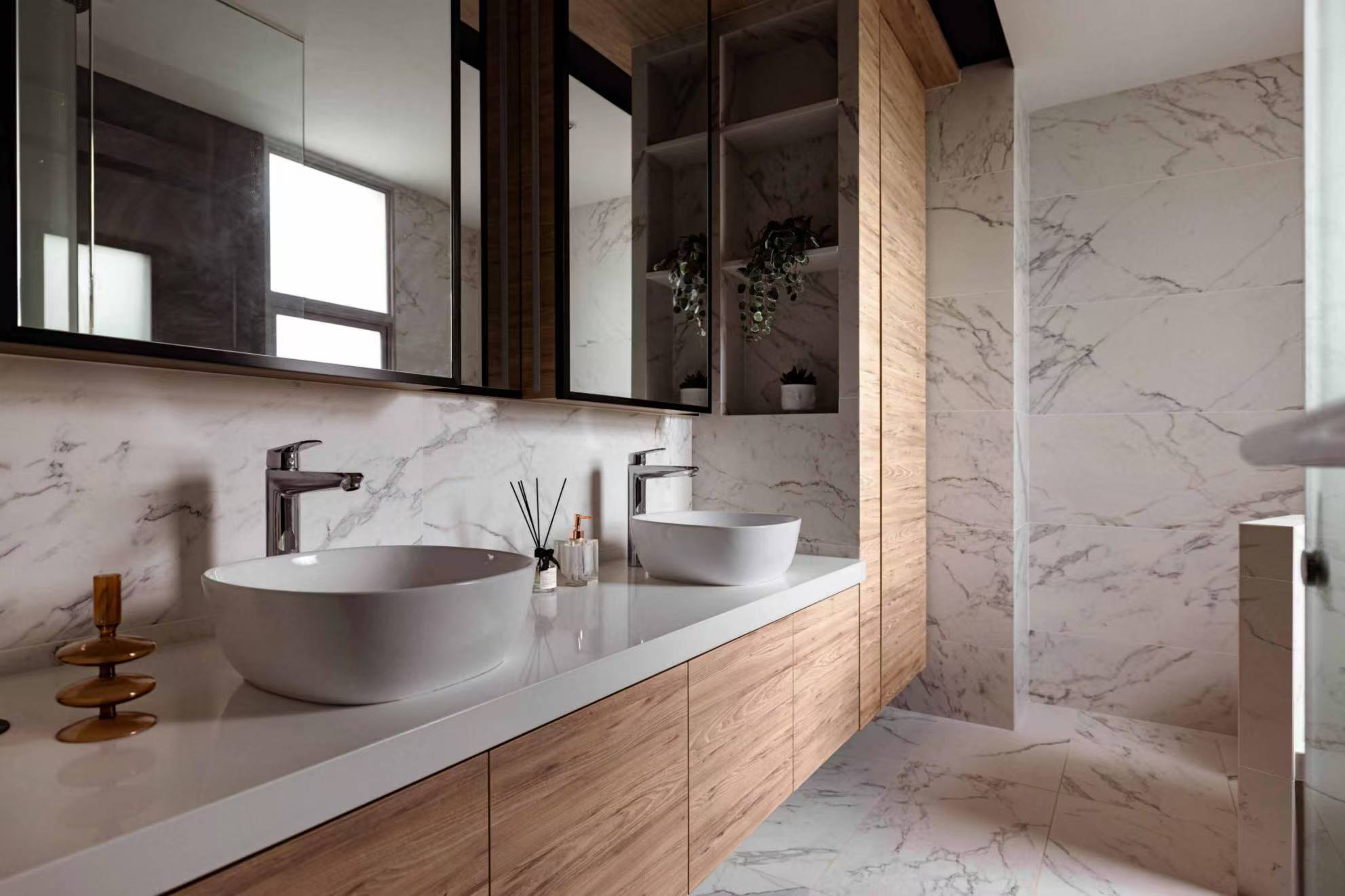 Space-saving custom cabinets for Singapore private apartments