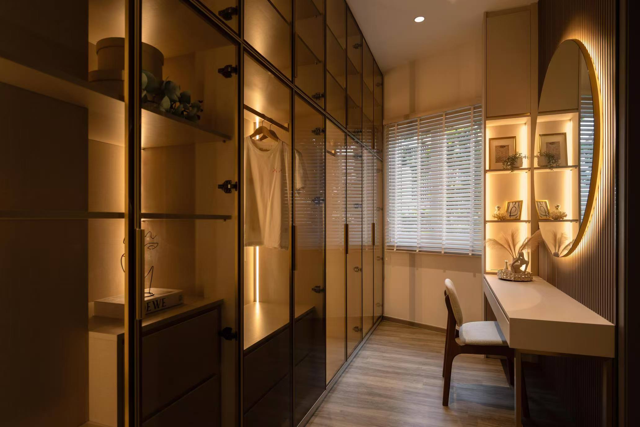 Custom luxury villa cabinets