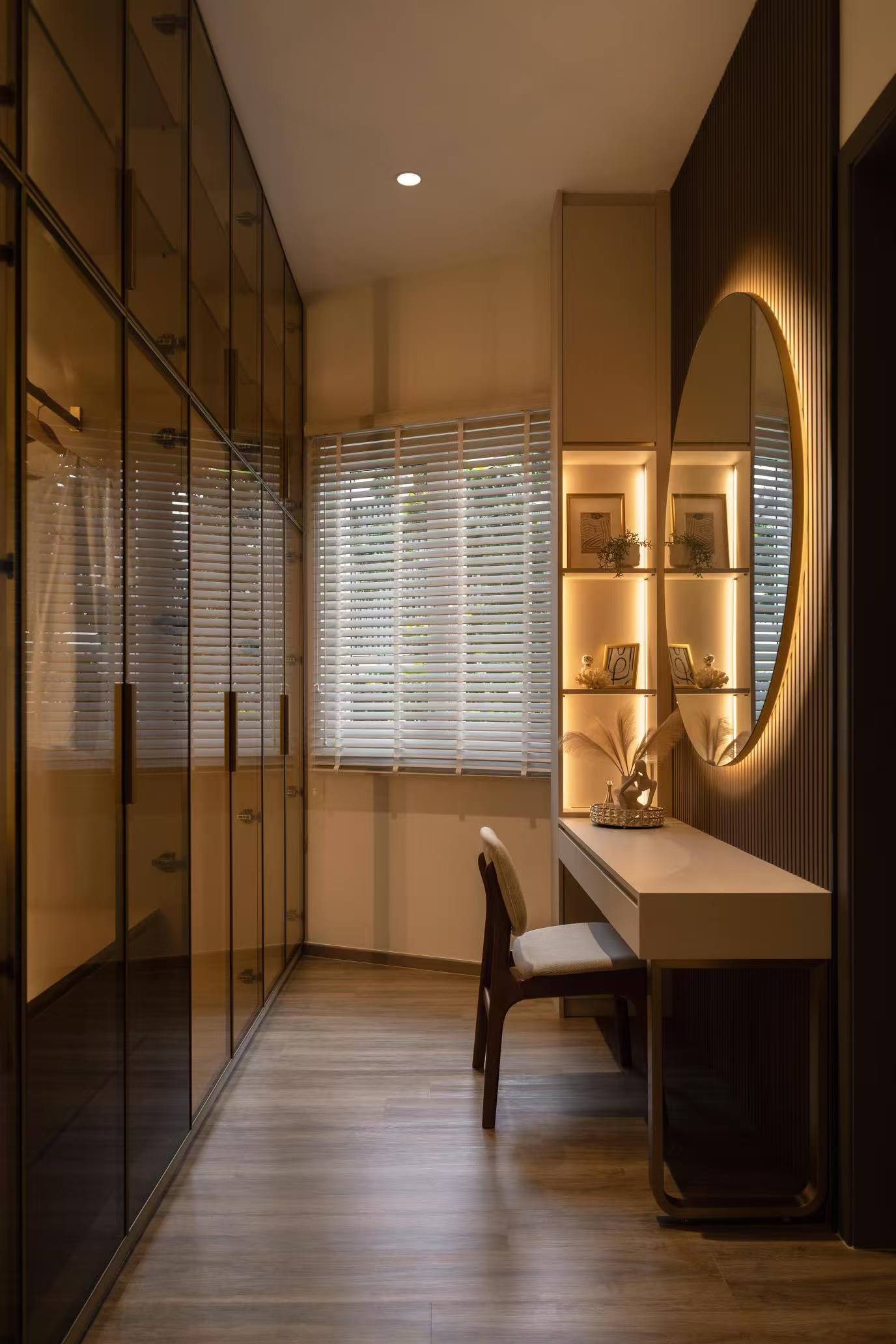 Custom luxury villa cabinets