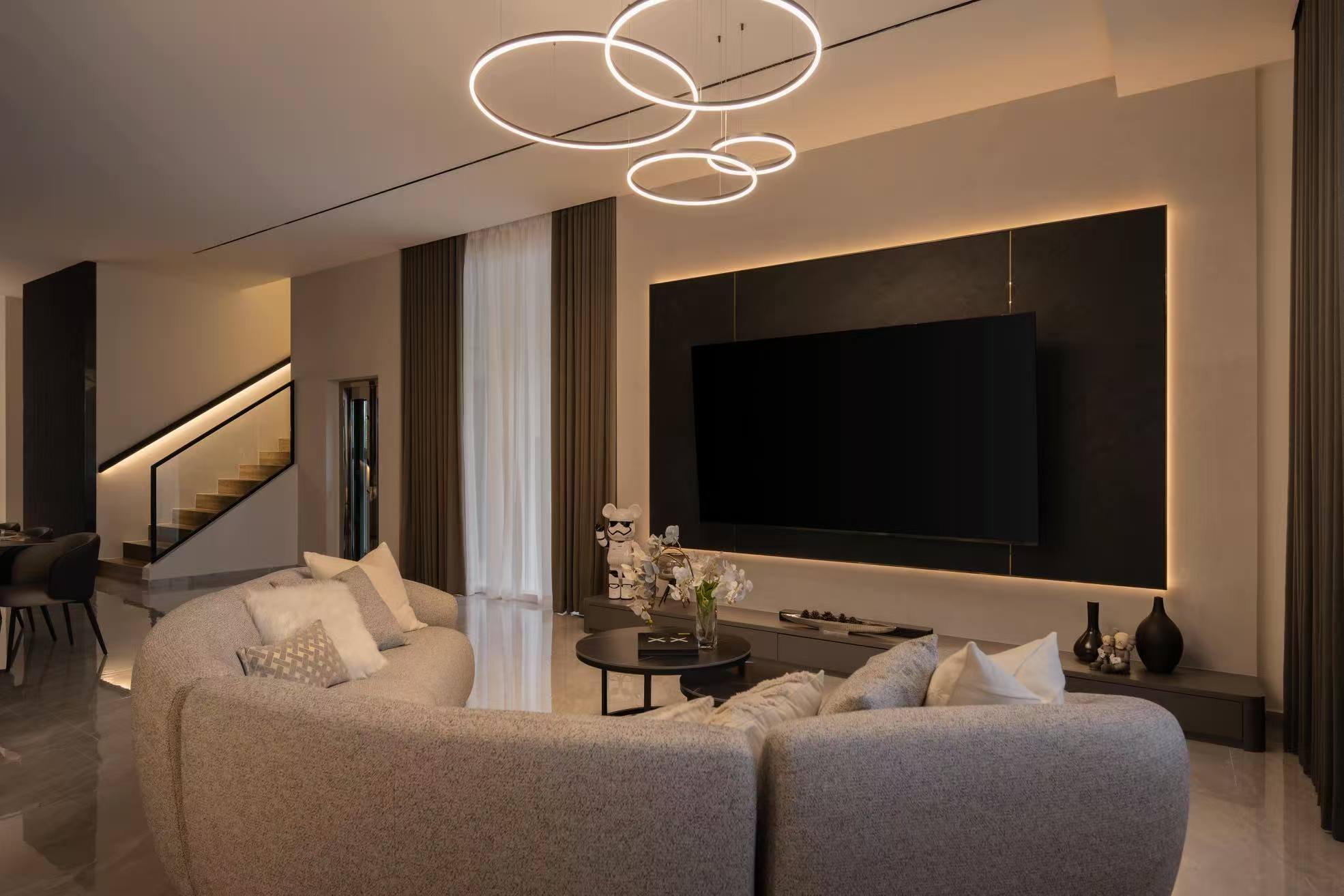 Custom Living Room Cabinets Singapore | Bespoke Private Home Solutions