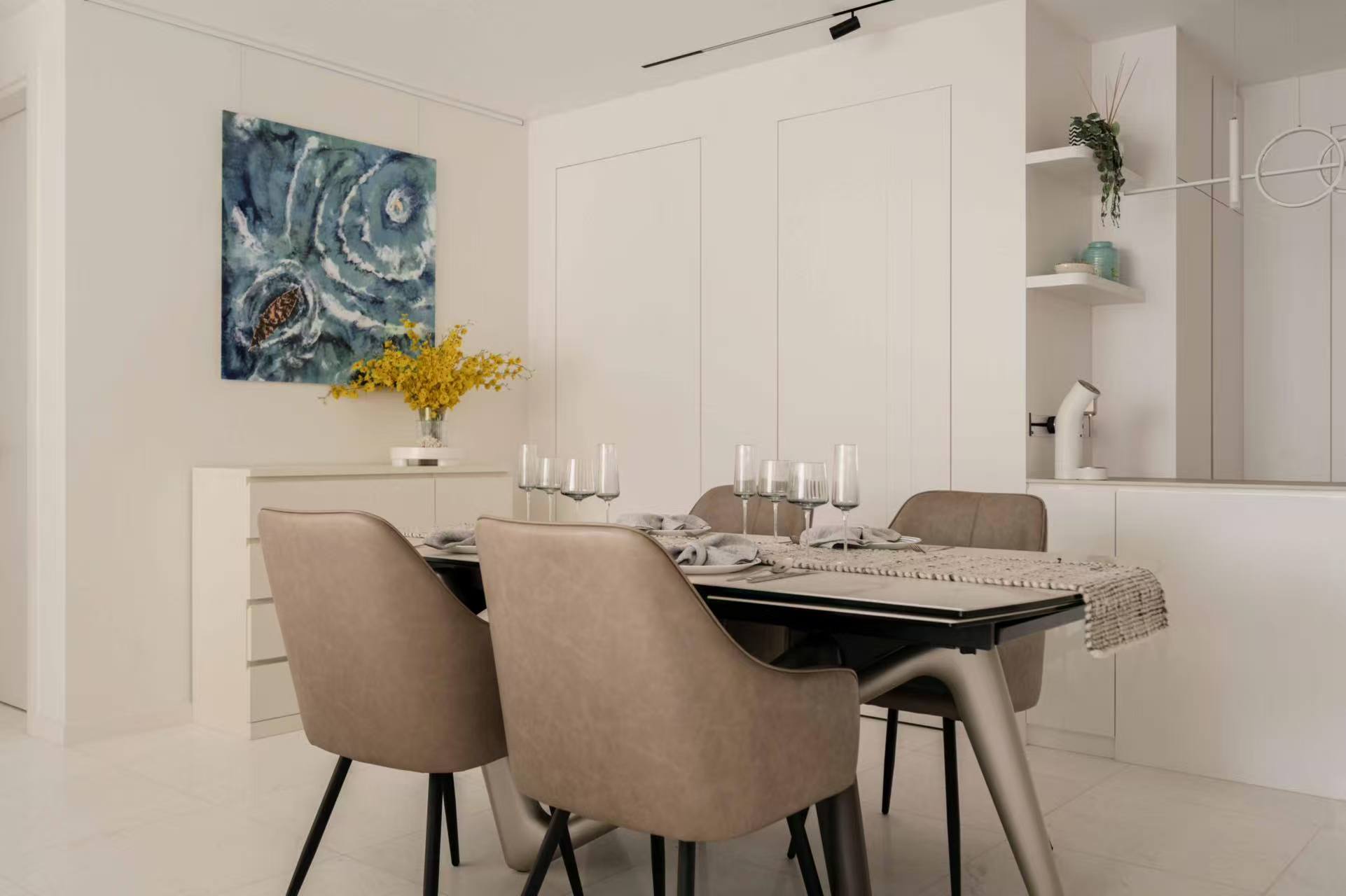 Singapore condo custom cabinets