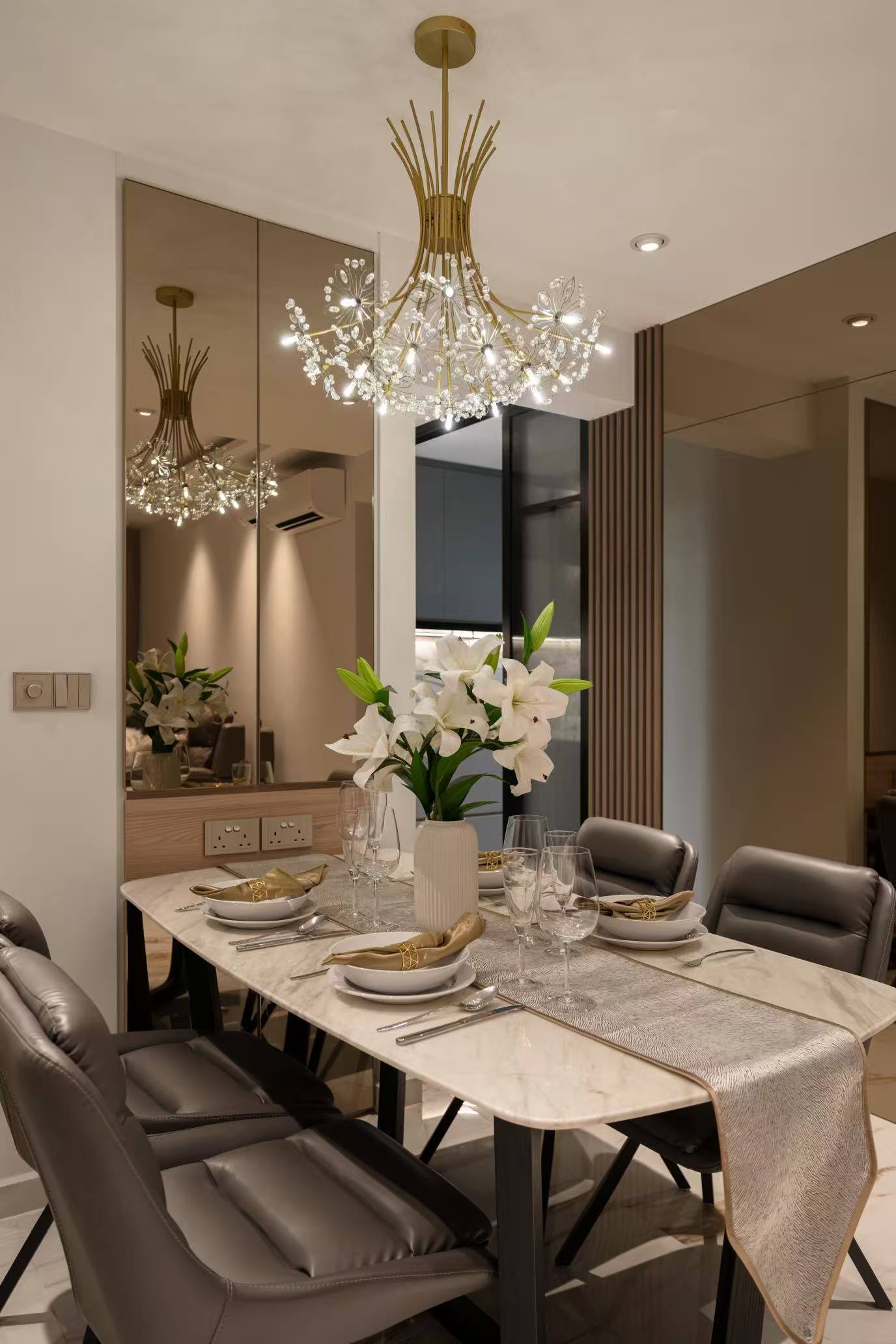 HDB Full - Height Custom Cabinets - Singapore Direct Wood Factory