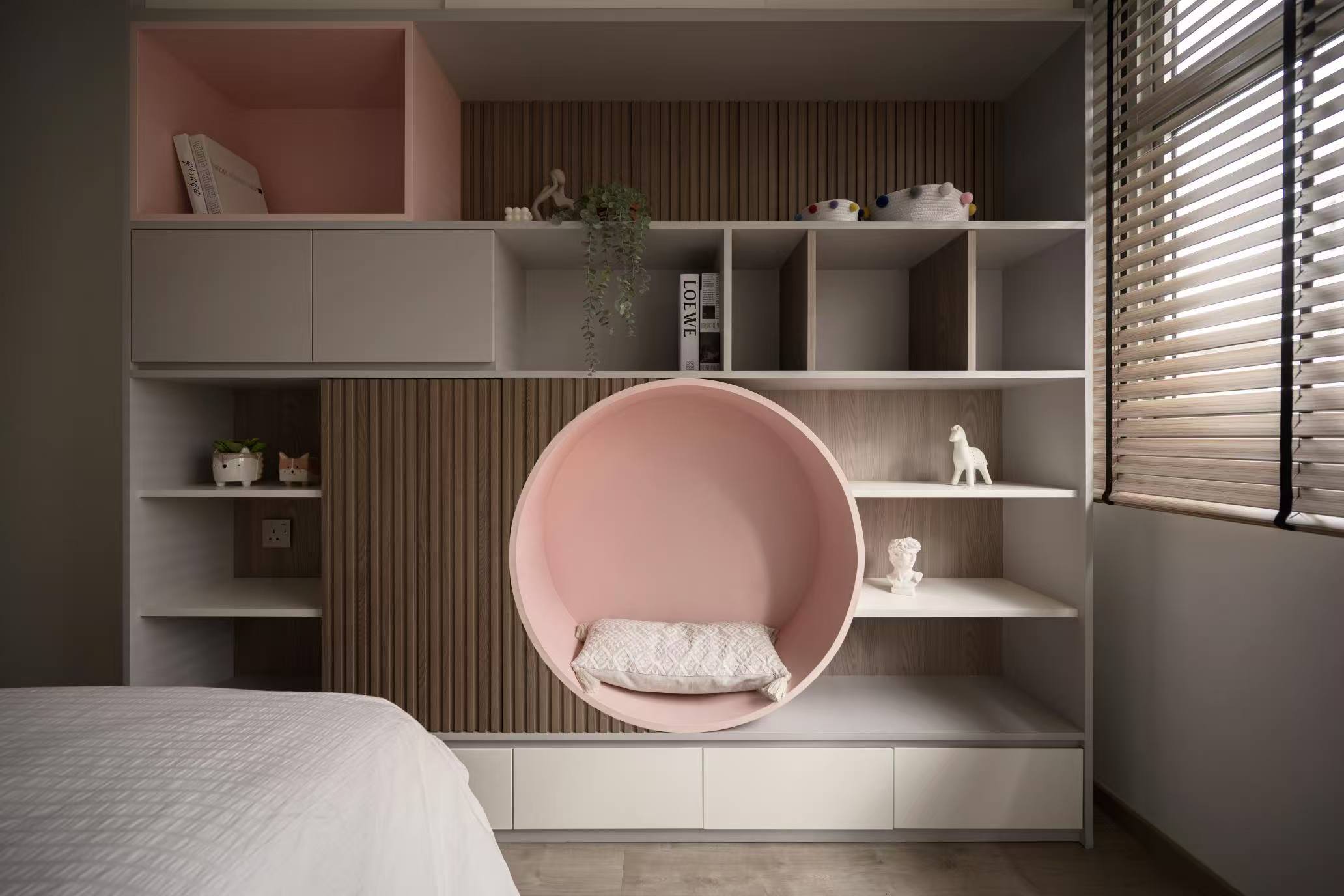 Custom bedroom storage solutions Singapore private residences