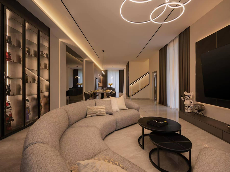 Custom Luxury Villa Cabinets - Tailored Storage for High-End Residences