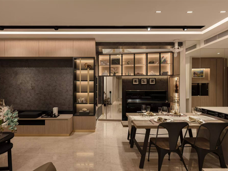 தனிப்பயனாக்கப்பட்ட வாழ்க்கை அறை அலமாரி: உங்கள் இட பாணியை உயர்த்துங்கள்