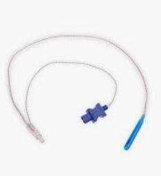 Esophageal stethoscope with temperature Probe