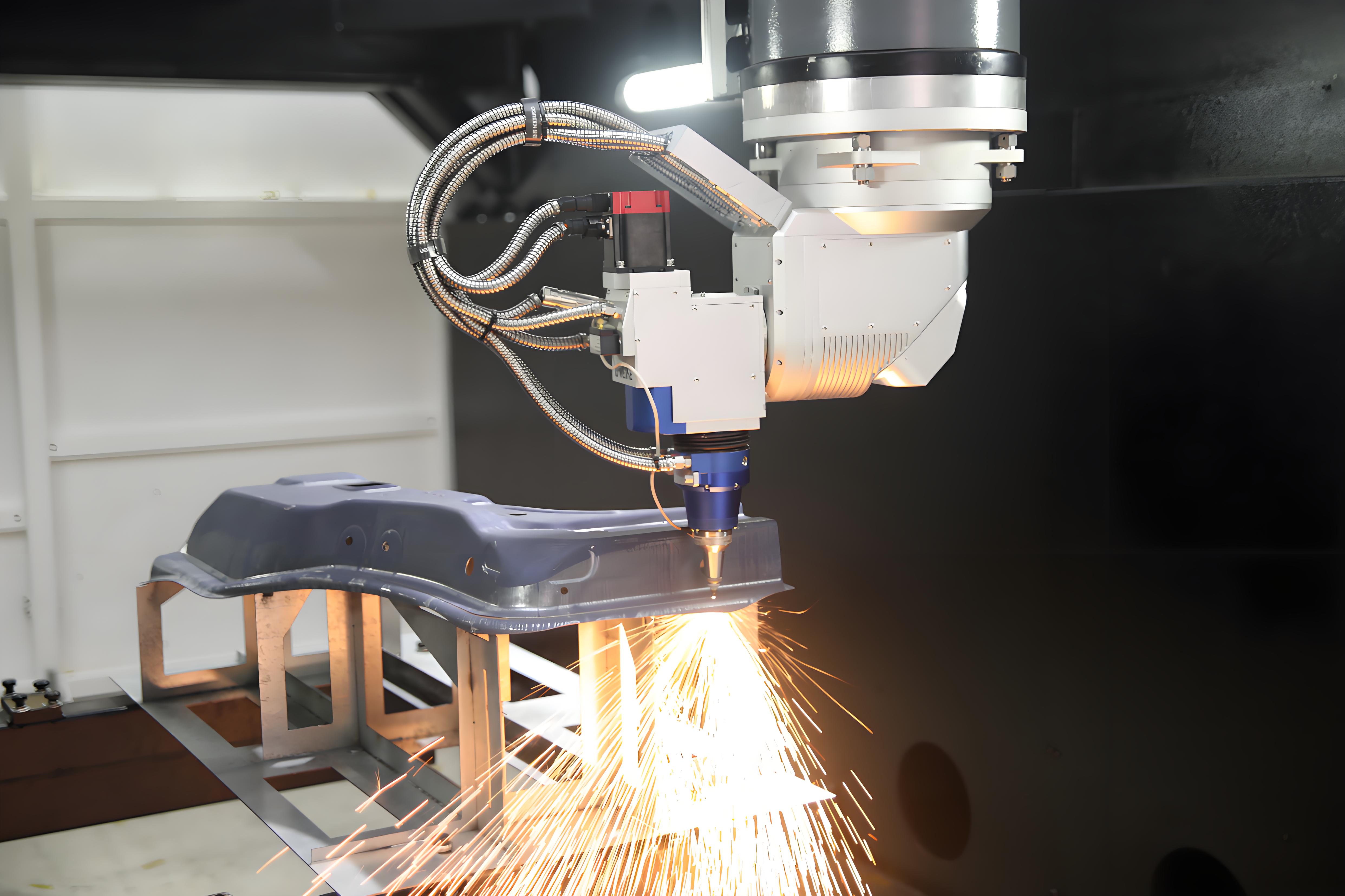 Robotic Laser Cutting System​