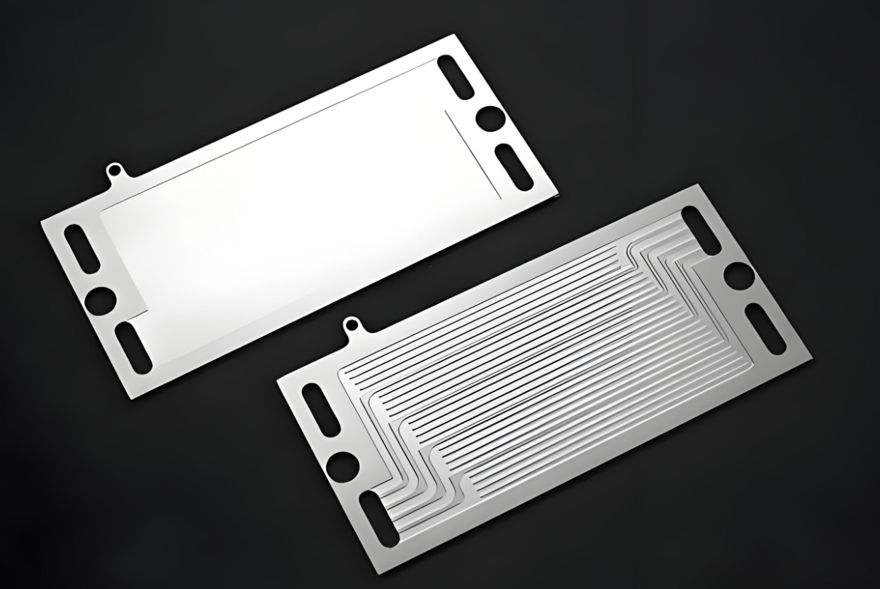 Hydrogen fuel cell bipolar plate welding