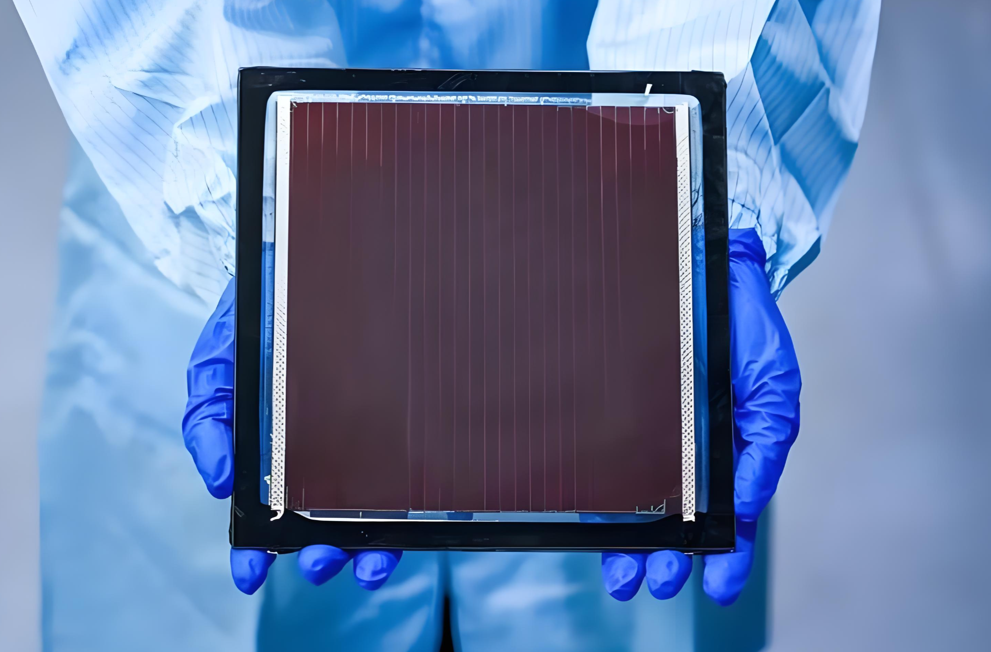 Bifacial perovskite solar cell laser scribing