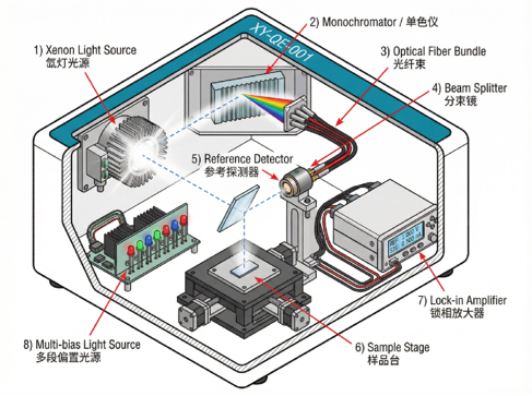 XY-QE-001 Quantum Efficiency Measurement System XY-QE-001 Quantum Efficiency Measurement System