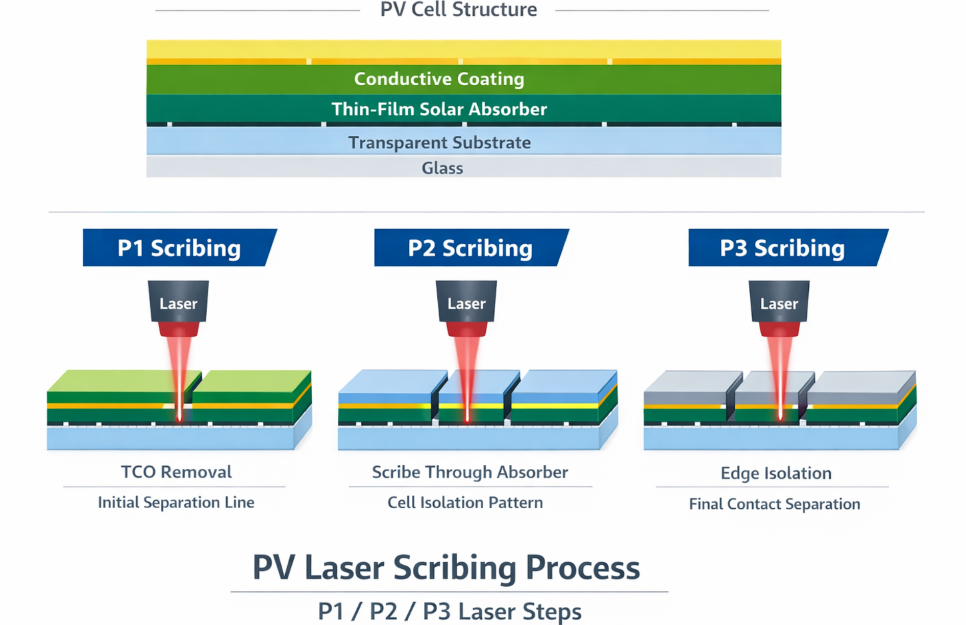 Photovoltaic Cell Laser Scribing Machine