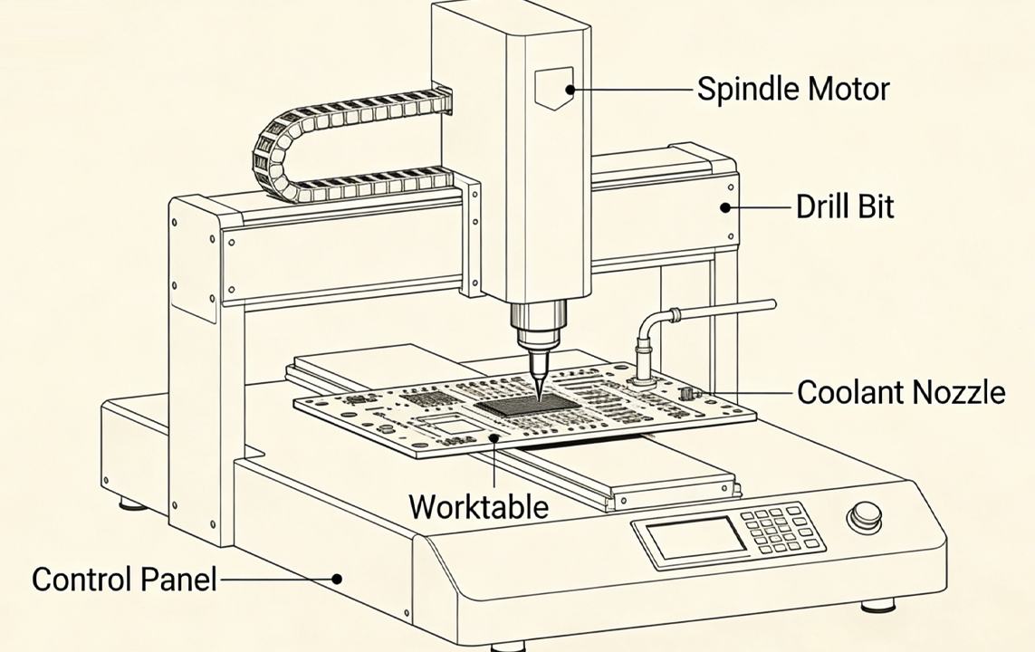 PCB Drilling Machine Stability PCB Drilling Machine Stability