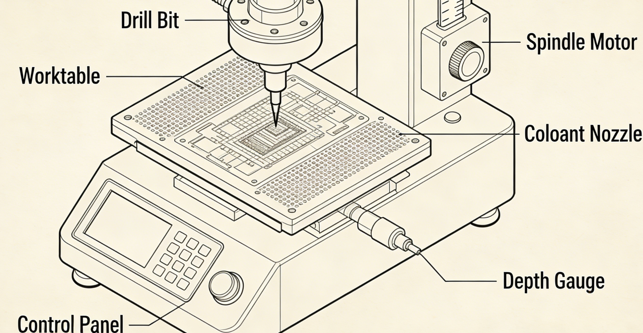 Насколько стабилен станок для сверления печатных плат в условиях длительного производственного цикла?