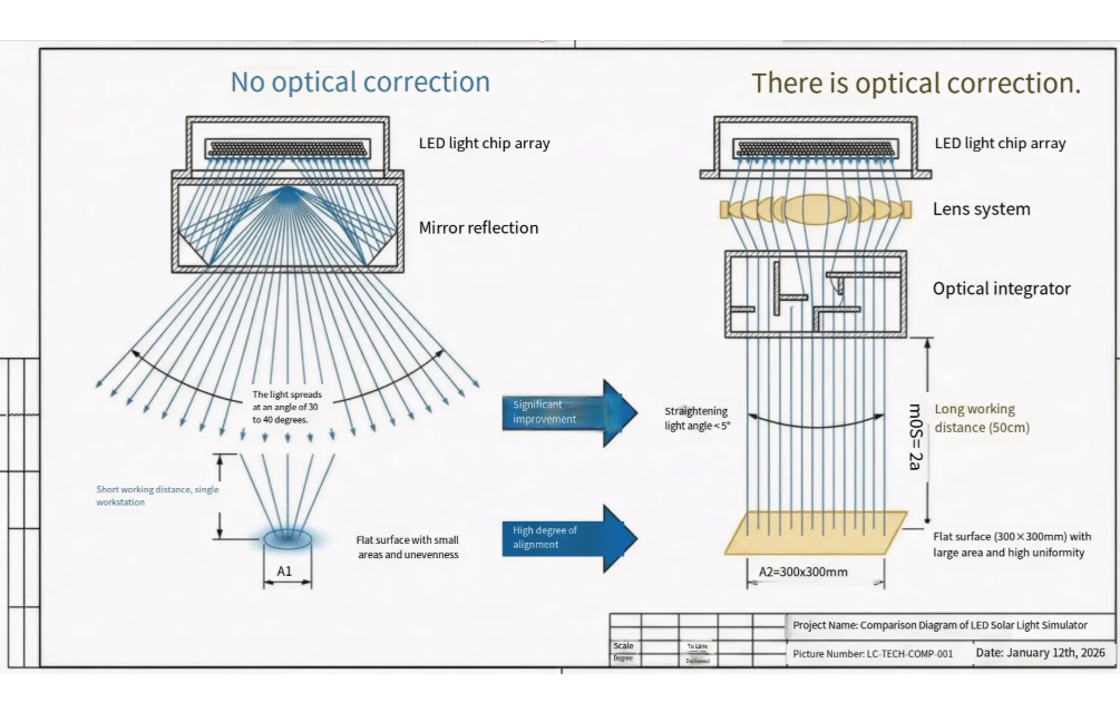 Solar Simulator For IV Testing