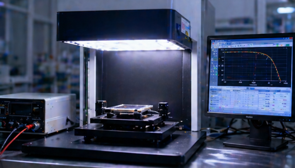 Select solar simulator for perovskite
