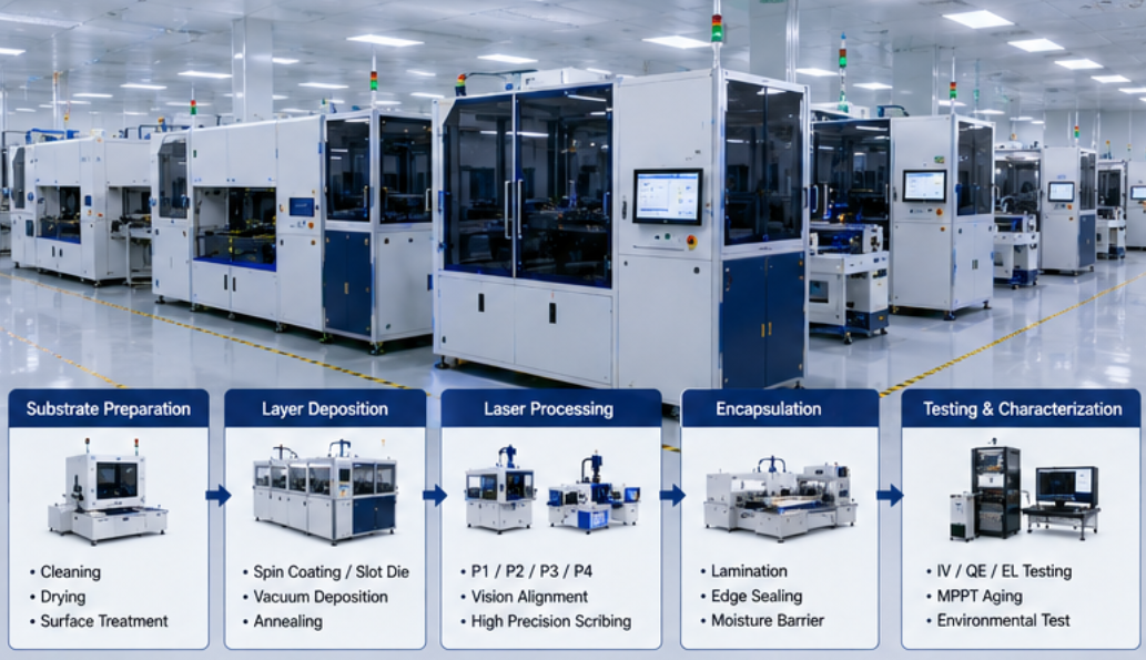 Essential Equipment for Perovskite Pilot Line​