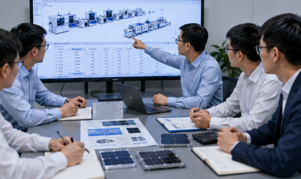 Perovskite solar cell production line cost​