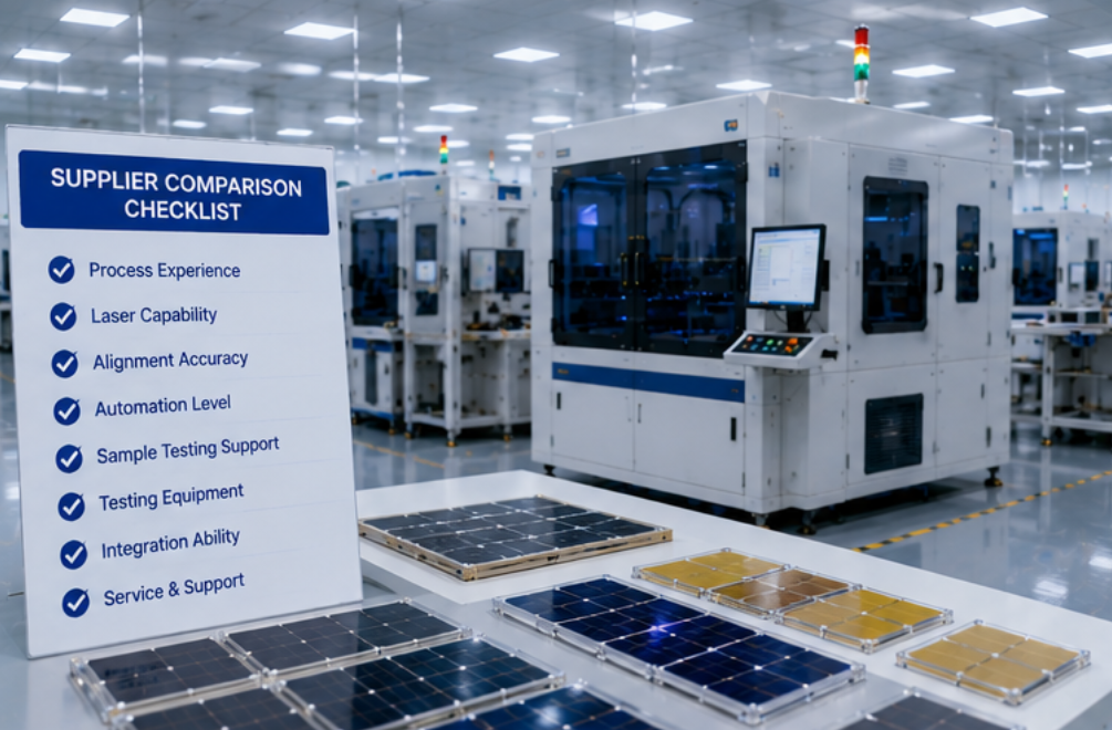 Perovskite Module Equipment Supplier Checklist: What To Compare Before Ordering